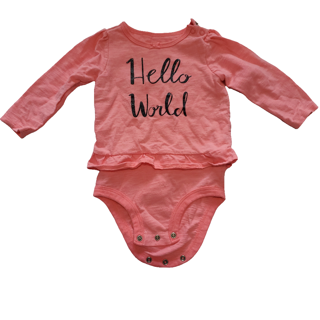 Baby B'gosh Long Sleeve Onesie