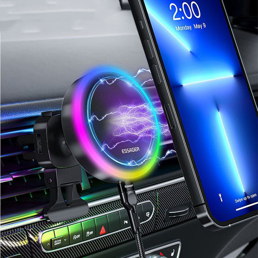 Mobile Phone Wireless Magnetization Car Mount