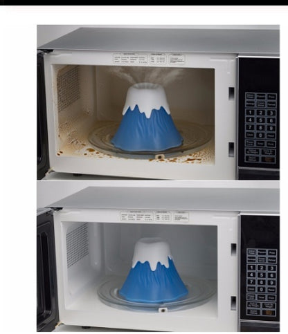 Volcano microwave cleaner