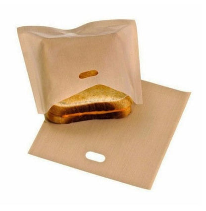 Teflon high temperature toast bag ptfe fiberglass toast bag toasted sandwich bag toaster bag