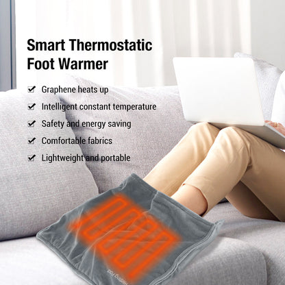 USB Electric Heating Feet Warmer Graphene Electric Blanket Home Office Feet Warmer Mat
