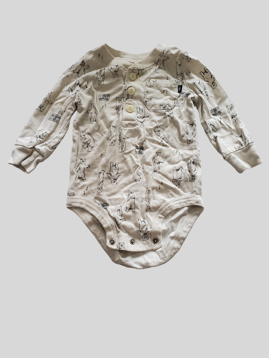 Osh Kosh Long Sleeve Onesie