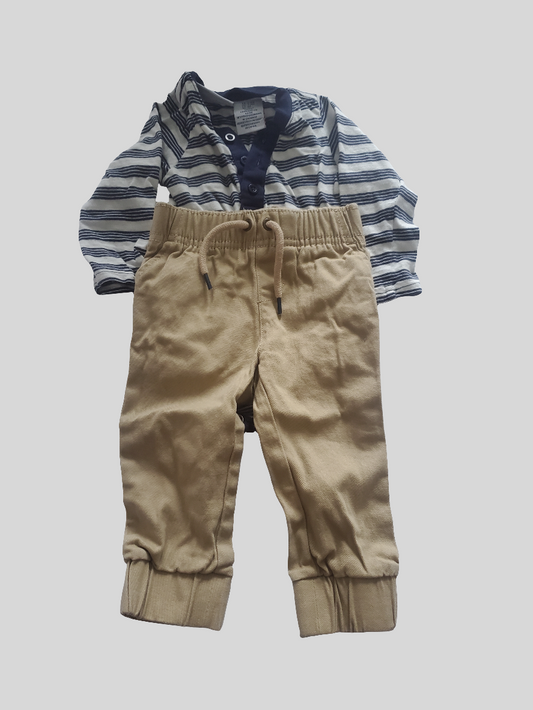 Tommy Bahama Onesie & Pant Set