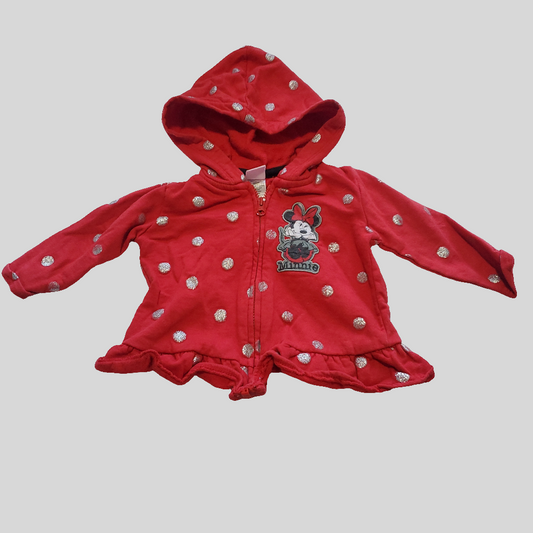 Minnie Mouse Hooded Long Sleeve