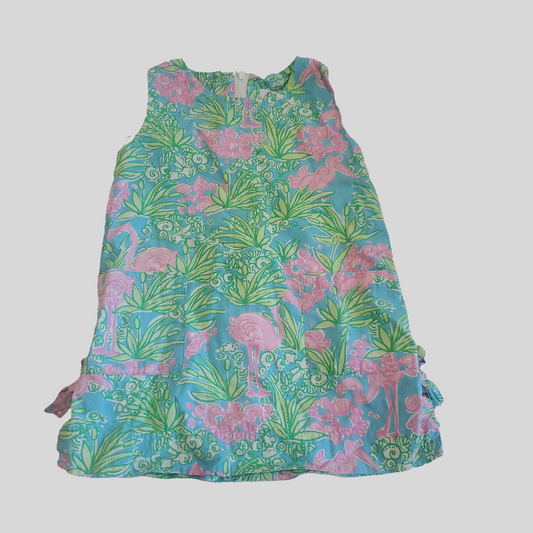Lilly Pulitzer Flamingo Zip up Dress