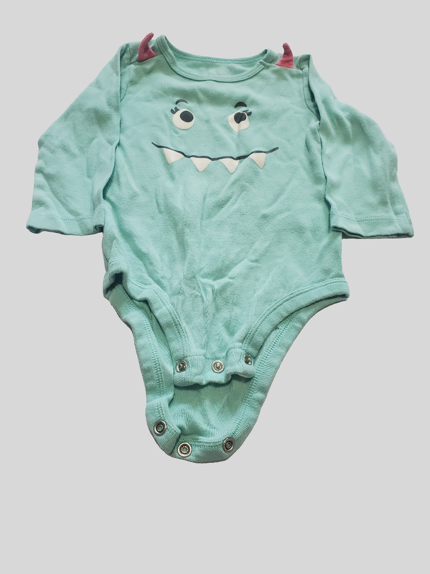 Carter's Monster Long Sleeve Onesie