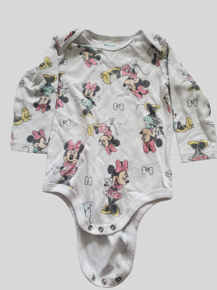 Disney Baby Minnie Long Sleeve Onesie