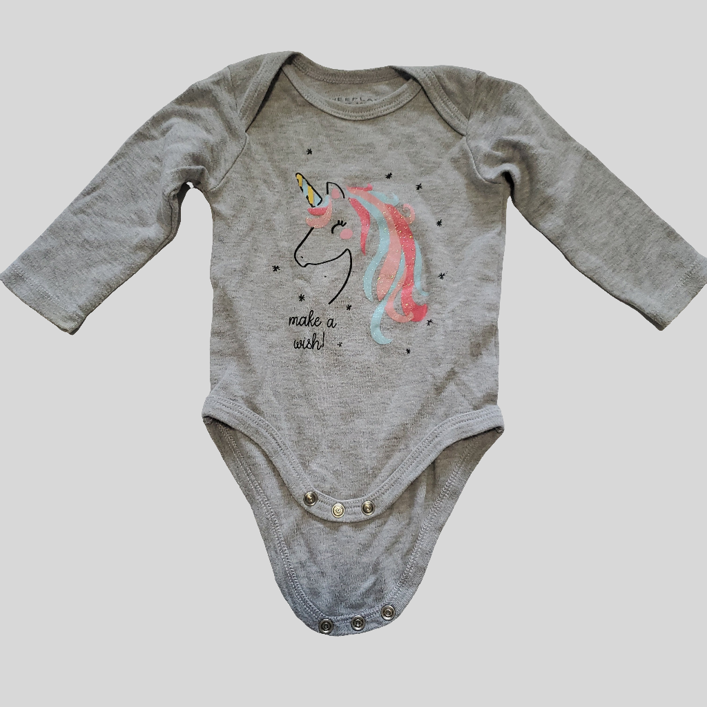 Unicorn Long Sleeve Onesie