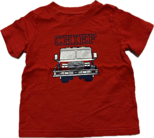 Boy's Fire Truck T-shirt