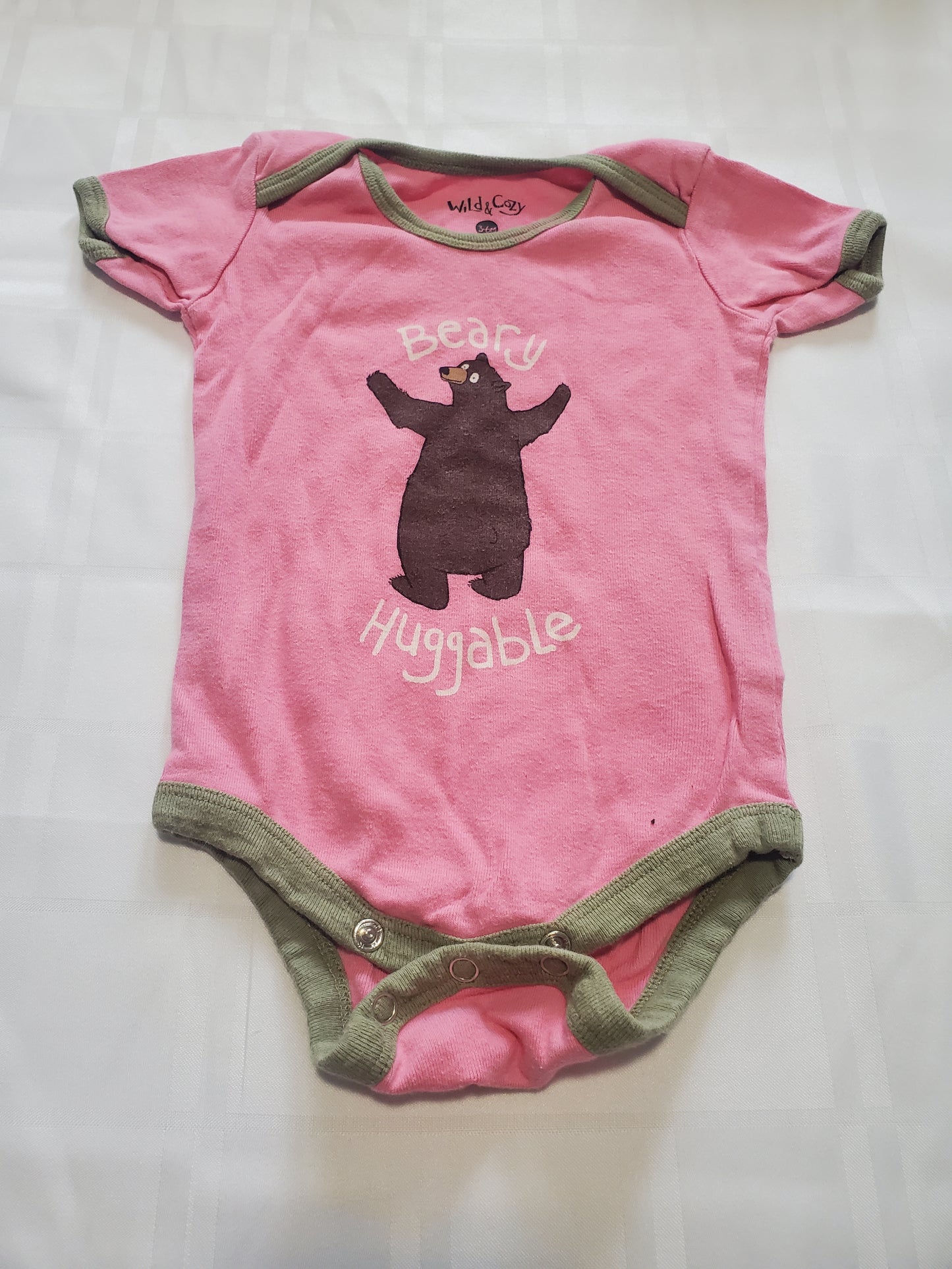 Wild & Cozy Girls Onesie